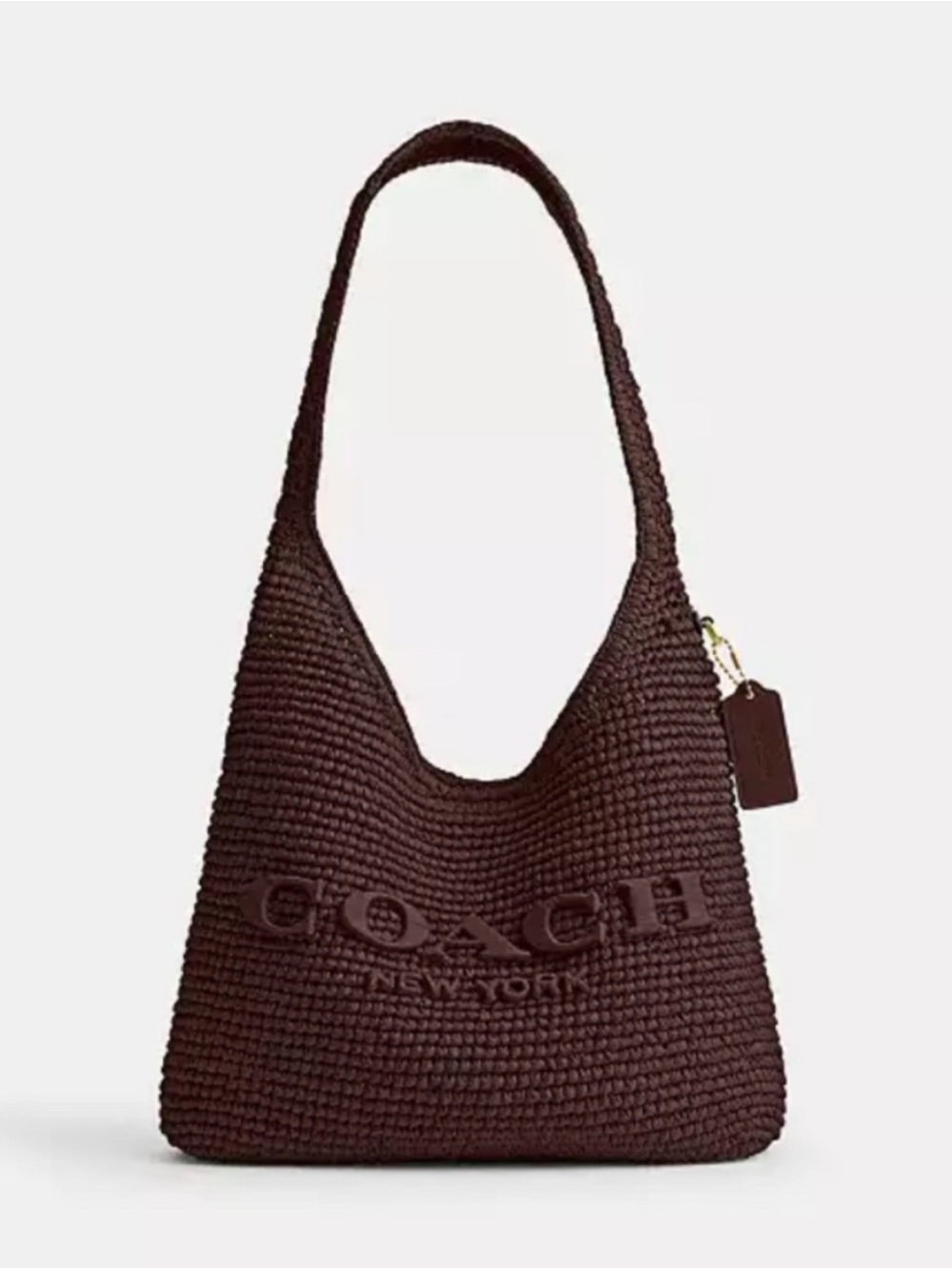 Coach straw Maple Brooklyn 28 Shoulder Bag